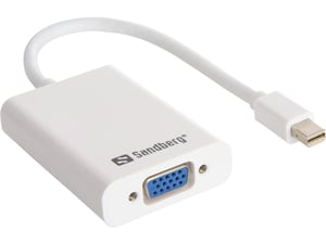 Sandberg MiniDP to VGA + Audio Adapter