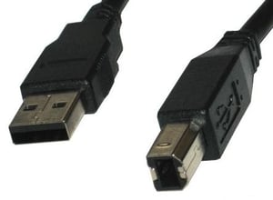 NATEC 1.8m USB A- USB B kabel USB USB 2.0 1,8 m Czarny