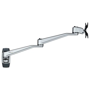 StarTech ARMWALLDSLP Monitor Mount / Stand, 76.2 cm (30"), Wall-Mounted, Silver