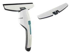 Leifheit Nemo Electric Window Cleaning System—Blue, White