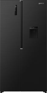 Gorenje NRS917E41BXWD Dual-Door Refrigerator-Freezer, Freestanding, 541 L, Black