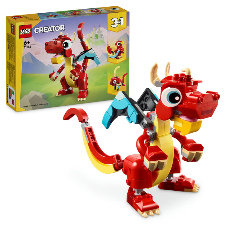 LEGO Creator Czerwony smok
