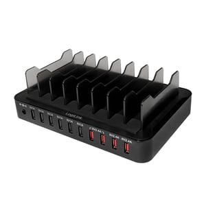 LogiLink PA0141 Ladegerät für mobile Geräte, universell, schwarz, Wechselstrom, für den Innenbereich