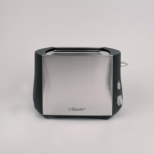Feel Maestro MR704 2-slice toaster, 800 W, Black, Silver