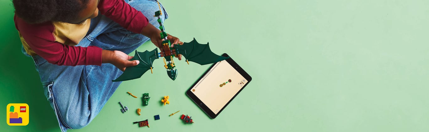 LEGO NINJAGO Zielony leśny smok Lloyda