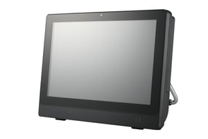 Shuttle POS P250 multifunktionell All-in-One-dator Intel® N N100 29,5 cm (11,6") 1366 x 768 px Pekskärm All-in-One-dator 8 GB DDR5-SDRAM 120 GB SSD Wi-Fi 5 (802.11ac) Svart