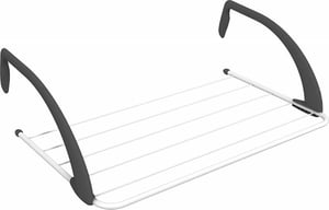 Vileda 157334 Befestigungsleiste Schwarz, Weiß