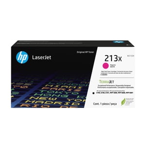 HP Oryginalnym wkładem z purpurowym tonerem o wysokiej wydajności 213X LaserJet