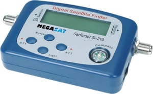 Megasat SF-210 Wbudowany wyświetlacz Słyszalny alarm Cyfrowy 1 szt.
