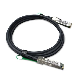 PLANET CB-DAQSFP-2M InfiniBand-/fiberoptisk QSFP+-kabel, svart, grå