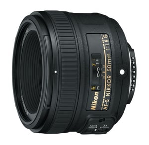 Nikon AF-S NIKKOR 50 mm f/1,8G SLR-Standardobjektiv, schwarz