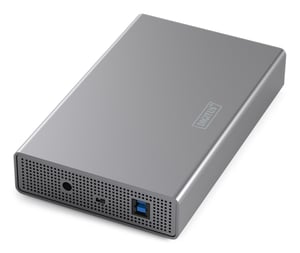 Digitus Hårddiskhölje USB 3.0, 3,5", SATA, 16 TB, aluminium