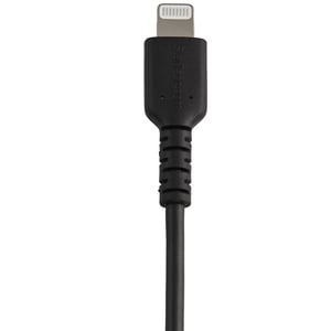 StarTech RUSBLTMM30CMB kabel do telefonu Czarny 0,3 m USB A Lightning