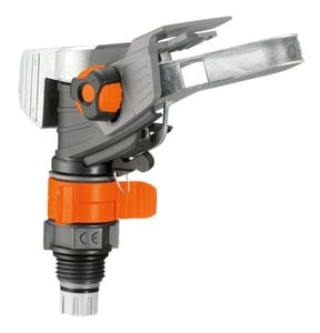 Gardena 8137-20 Water Sprinkler: Gray, Orange, Silver