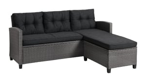 Jysk MORA Gray Corner Garden Sofa