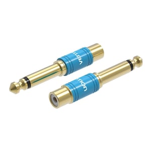 Vention VDD-C03 6.5mm RCA Cable Adapter, Blue