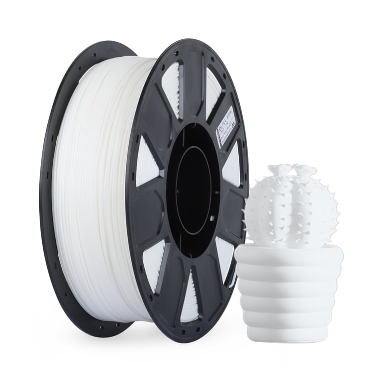Creality 3301010121 materiały drukarskie 3D Kwas polimlekowy (PLA) Biały 1 kg