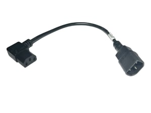 Microconnect PEA1416 kabel zasilające Czarny 0,3 m C13 panel C14 panel