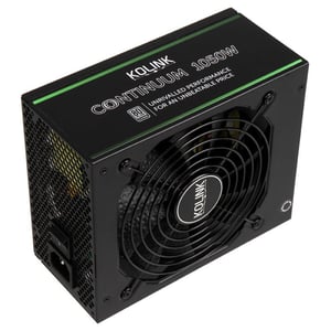 Kolink Continuum 1050W moduł zasilaczy 20+4 pin ATX ATX Czarny