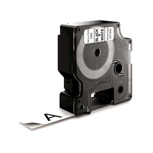 DYMO D1 – Durable-Etiketten – Schwarz auf Weiß – 19 mm x 5,5 m