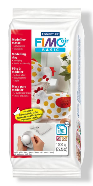 Staedtler FIMO air basic 8101 Modeling Clay 1 kg White 1 pc.