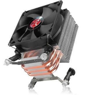 RAIJINTEK Rhea Procesor Chlodnica/wentylator 9,2 cm Czarny, Miedziany, Metaliczny