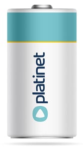 Platinet PMBLR202B batteri för hemmabruk Engångsbatteri LR20 Alkalisk