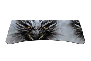 Arozzi Arena Gaming-Mauspad Schwarz, Grau, Orange, Weiß