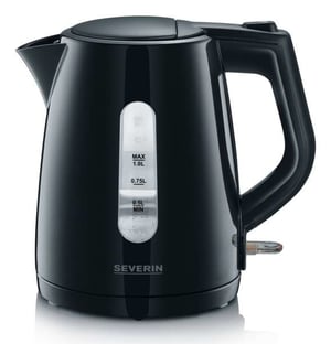 Severin WK 3410 Electric Kettle, 1 L, 2200 W, Black