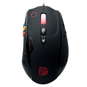 LUXA2 Volos myszka Gaming Po prawej stronie USB Typu-A Laser 8200 DPI