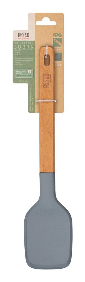 Resto Kitchenware 94203 szpatułka kuchenna Obracarka do naleśników Buk, Plastik