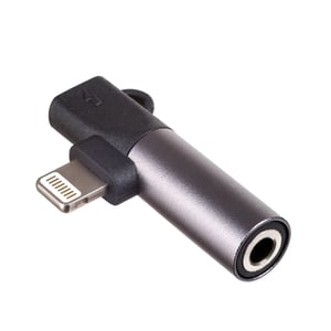 Akyga AK-AD-63 przejściówka do kabli Lightning Jack Czarny