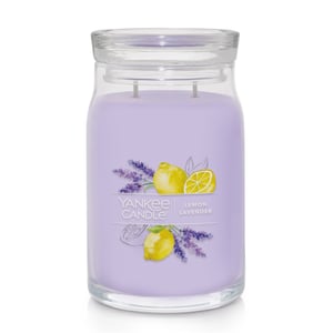 Yankee Candle 1629970E świeca Cylidner Lawenda, Cytryna, Mandarynka Fioletowy 1 szt.