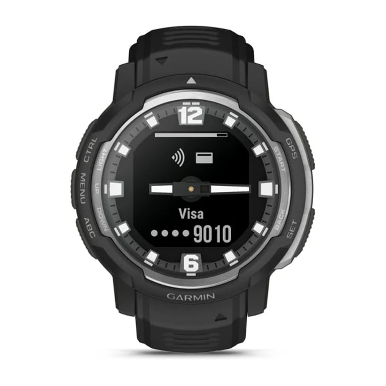 фото Смарт-годинник Garmin Instinct Crossover - Standard Edition Black (010-02730-13/03)