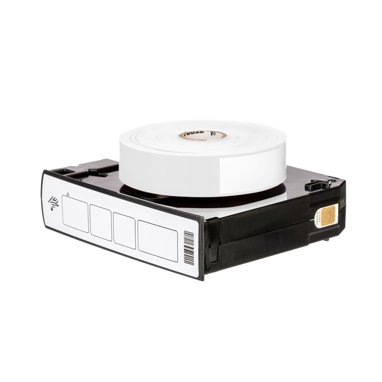 Zebra Z-Band Direct Wristband Biały