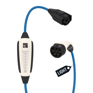 NRGkick 87101000 Electric Vehicle Charging Station, Blue, Wall-Mounted 3