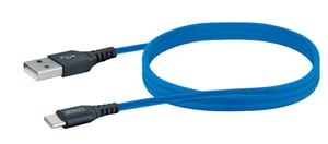 Schwaiger LPRO540 501 USB Cable, USB 3.2 Gen 1 (3.1 Gen 1), 1.2 m, USB-A to USB-C, 0.48 Gbit/s, Blue