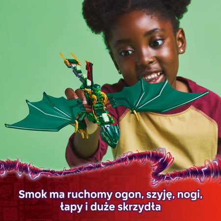 LEGO NINJAGO Zielony leśny smok Lloyda