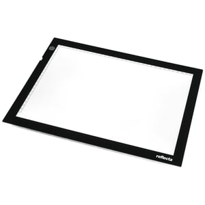 Reflecta LED Light Pad A3 Super Slim Single Photo Frame, Black