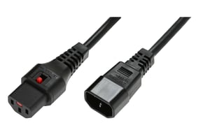 Digitus IEC-PC1071 strömkabel, svart, 5 m, IEC C13–IEC C14