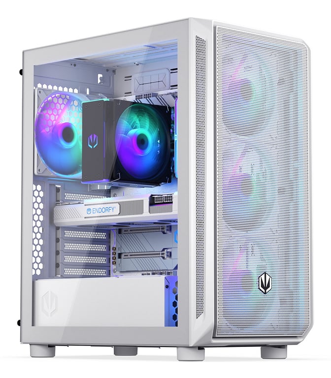 ENDORFY ARX 500 ARGB White Midi Tower Biały