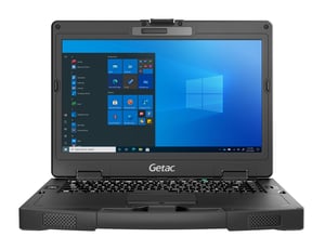 Getac S410 G4 Intel® Core™ i5 i5-1135G7 Laptop 35,6 cm (14") 8 GB DDR4-SDRAM 256 GB SSD Wi-Fi 6 (802.11ax) Windows 10 Pro Francuski Czarny
