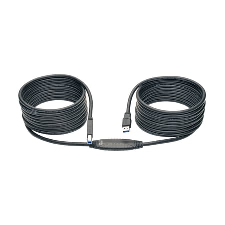 Tripp Lite U328-025 kabel USB USB 3.2 Gen 1 (3.1 Gen 1) 8 m USB A USB B 5 Gbit/s Czarny