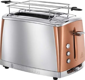 Russell Hobbs 24290-56 Toaster für 2 Scheiben, 1550 W, Braun, Silber