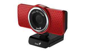 Genius Computer Technology ECam 8000 Webcam 2 MP 1920 x 1080 px USB Rot