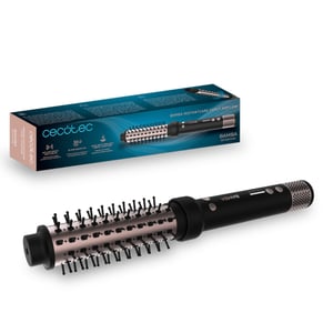 Cecotec 03386 urządzenie do stylizacji włosów Szczotka z gorącym powietrzem Airflow Czarny, Różowy 1,9 m