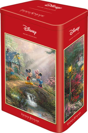 Schmidt Spiele Mickey & Minnie Puzzle, 500-piece jigsaw puzzle. Cartoons