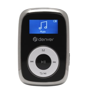 Denver MPS-316 MP3/MP4-spelare 16 GB Svart, Metallic, Vit