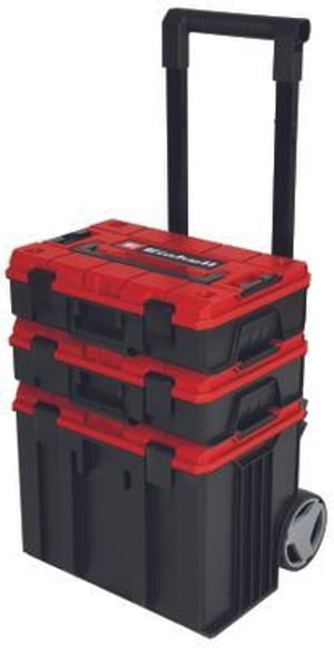 Einhell E-Case Tower Svart, Röd Polypropylen (PP)
