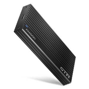 Axagon EEM2-GTR Festplattengehäuse SSD-Gehäuse Schwarz M.2